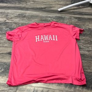 Pink Hawaii shirt